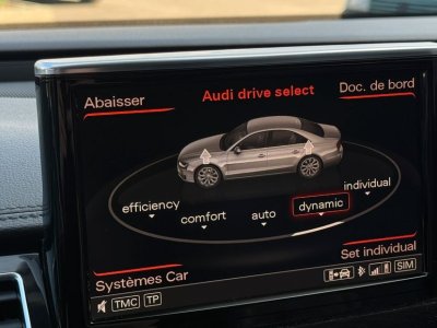 Audi A8 30 V6 TDI 262ch Avus Extended Quattro Tiptronic audio BOSE Suivi complet avec facture Si&egrave;ges massant chauffant ventil&eacute;s Cam&eacute;ra 360&deg;   - 7