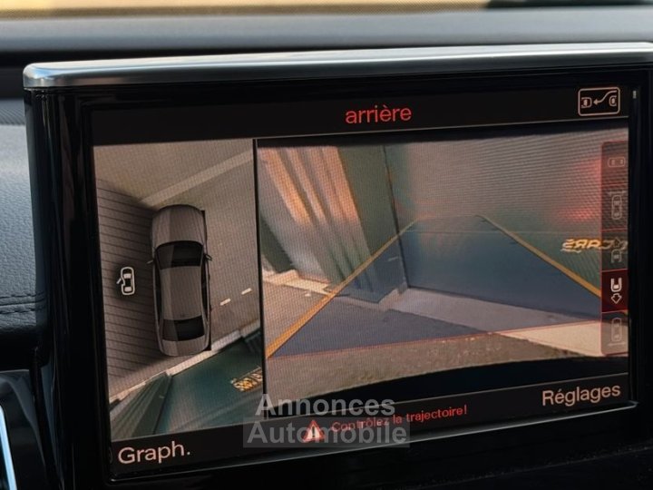 Audi A8 30 V6 TDI 262ch Avus Extended Quattro Tiptronic audio BOSE Suivi complet avec facture Si&egrave;ges massant chauffant ventil&eacute;s Cam&eacute;ra 360&deg; - 9