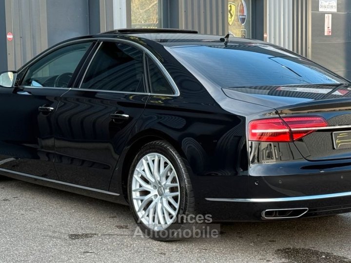 Audi A8 30 V6 TDI 262ch Avus Extended Quattro Tiptronic audio BOSE Suivi complet avec facture Si&egrave;ges massant chauffant ventil&eacute;s Cam&eacute;ra 360&deg; - 14