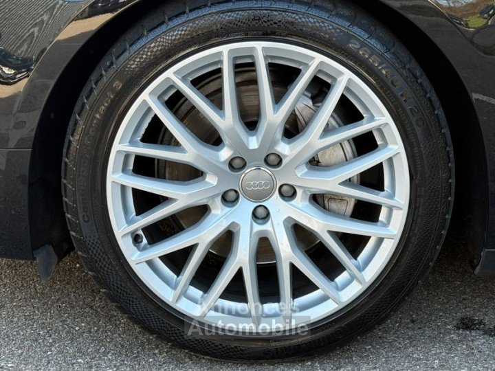 Audi A8 30 V6 TDI 262ch Avus Extended Quattro Tiptronic audio BOSE Suivi complet avec facture Si&egrave;ges massant chauffant ventil&eacute;s Cam&eacute;ra 360&deg; - 15