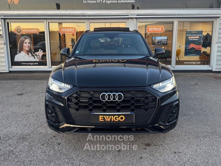 Audi Q5 20 tdi 204ch mhev s-line quattro bva &ndash; toit ouvrant attelage virtual cockpit hayon &eacute;lectrique - 2