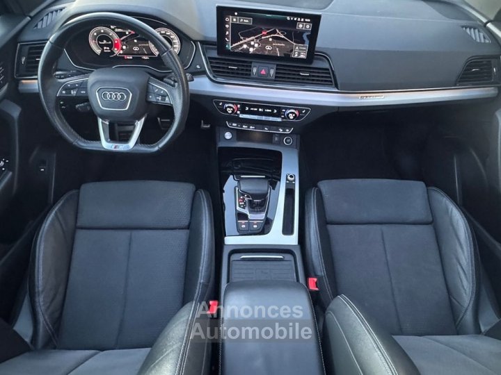 Audi Q5 20 tdi 204ch mhev s-line quattro bva &ndash; toit ouvrant attelage virtual cockpit hayon &eacute;lectrique - 9