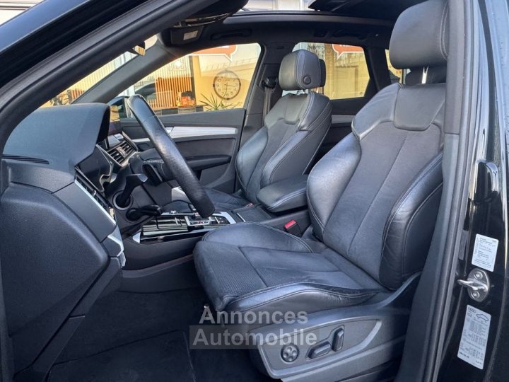 Audi Q5 20 tdi 204ch mhev s-line quattro bva &ndash; toit ouvrant attelage virtual cockpit hayon &eacute;lectrique - 10