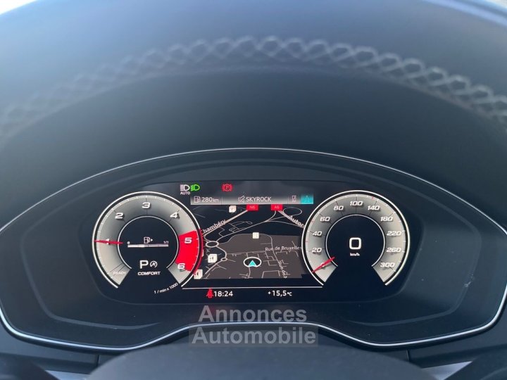 Audi Q5 20 tdi 204ch mhev s-line quattro bva &ndash; toit ouvrant attelage virtual cockpit hayon &eacute;lectrique - 15