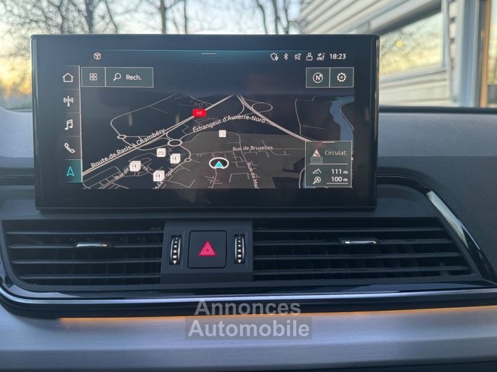Audi Q5 20 tdi 204ch mhev s-line quattro bva &ndash; toit ouvrant attelage virtual cockpit hayon &eacute;lectrique - 16