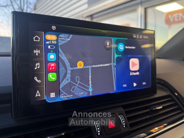 Audi Q5 20 tdi 204ch mhev s-line quattro bva &ndash; toit ouvrant attelage virtual cockpit hayon &eacute;lectrique - 21