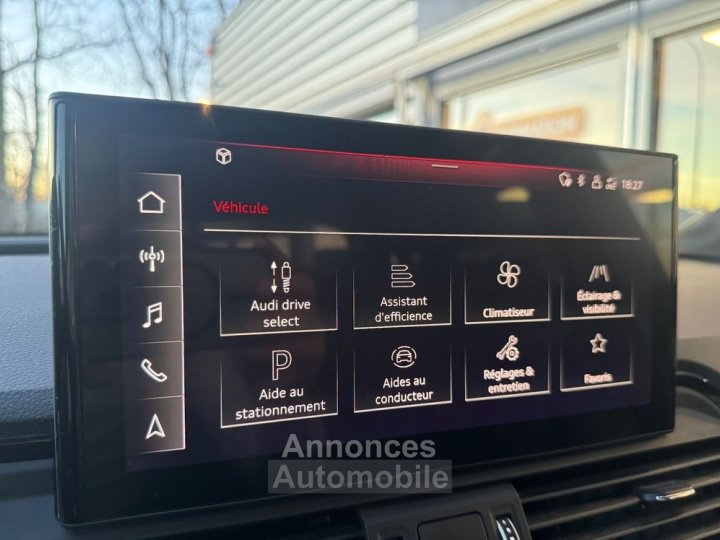 Audi Q5 20 tdi 204ch mhev s-line quattro bva &ndash; toit ouvrant attelage virtual cockpit hayon &eacute;lectrique - 24