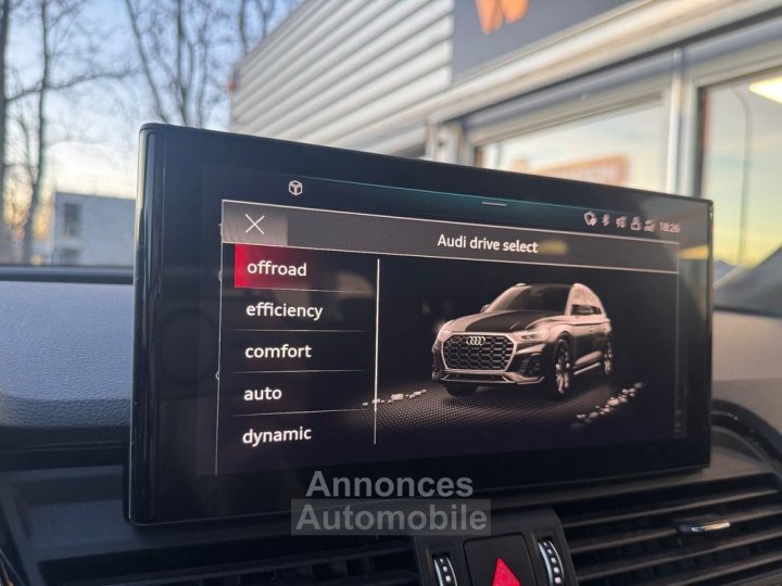 Audi Q5 20 tdi 204ch mhev s-line quattro bva &ndash; toit ouvrant attelage virtual cockpit hayon &eacute;lectrique - 25