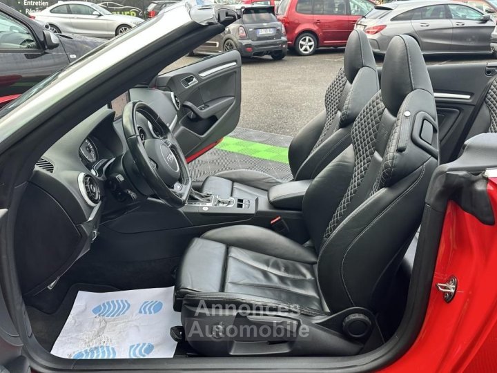 Audi S3 CABRIOLET 20 TFSI 300 CH S-TRONIC - 15