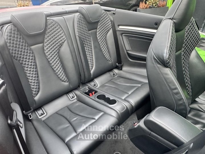 Audi S3 CABRIOLET 20 TFSI 300 CH S-TRONIC - 19