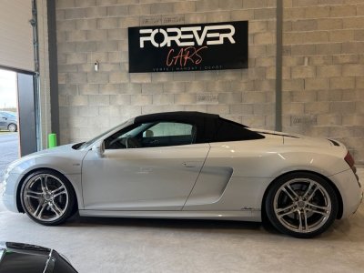 Audi R8 SPYDER V10 52 525 R-TRONIC Garantie 6 mois Unique en France Gris Suzuka Bang & Olufsen Suppr&eacute;ssion Magnetic Ride Full suivi   - 2