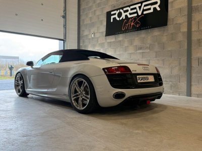 Audi R8 SPYDER V10 52 525 R-TRONIC Garantie 6 mois Unique en France Gris Suzuka Bang & Olufsen Suppr&eacute;ssion Magnetic Ride Full suivi   - 3