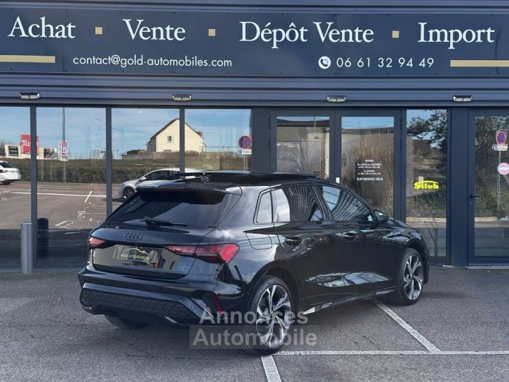 Audi A3 Sportback 35 TDI 150ch S line S tronic 7 - 4