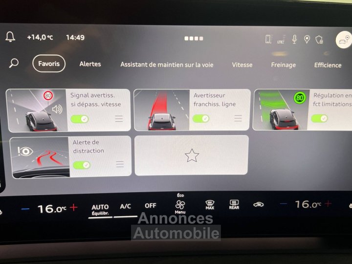 Audi Q3 HYBRIDE e-hybrid 272 ch S tronic 6 S line - 42