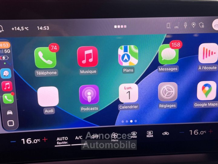 Audi Q3 HYBRIDE e-hybrid 272 ch S tronic 6 S line - 52