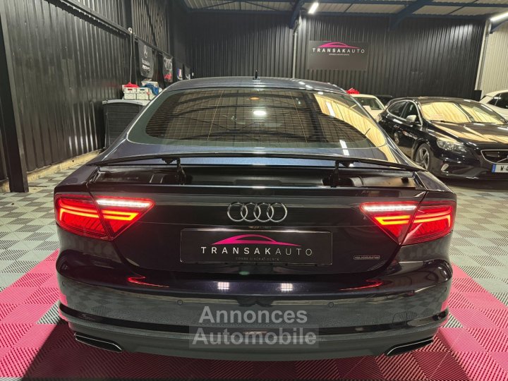Audi A7 Sportback V6 30 TDI 272 S Tronic 7 Quattro S line entretien exclusif - 4