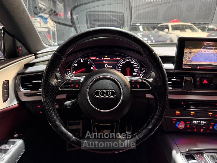 Audi A7 Sportback V6 30 TDI 272 S Tronic 7 Quattro S line entretien exclusif - 16