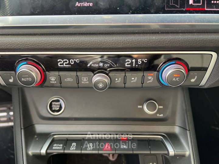 Audi Q3 35 TDI 150ch S line S tronic 7 *Suivi d'entretien complet / 1&egrave;re main* - 18