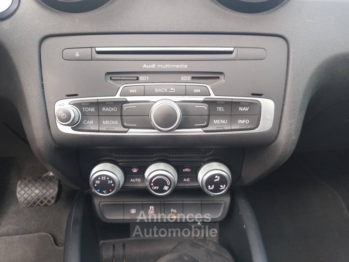 Audi A1 14 TFSI 125ch Ambition Luxe S tronic 7 ** DISTRIBUTION FAITES RECEMMENT / ENTRETIEN SUIVI / TOIT OUVRANT / BOITE AUTOMATIQUE ** - 16
