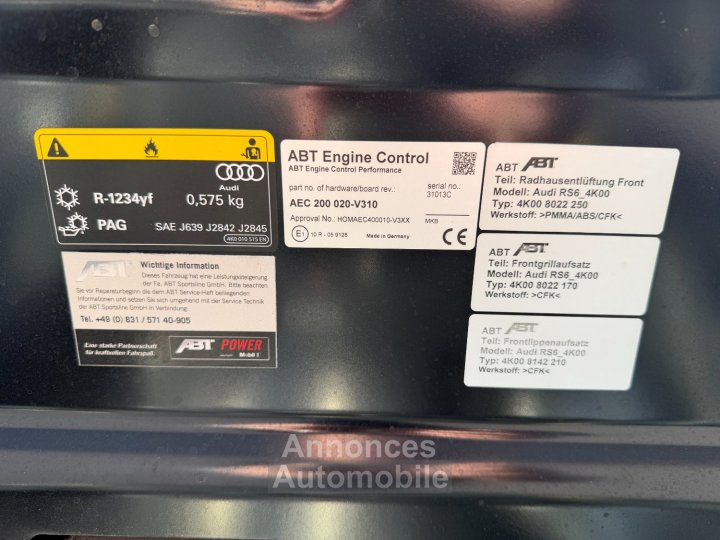 Audi RS6 RS6-R ABT 740CH 1/125 - 22