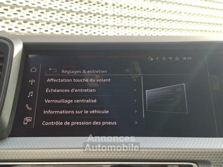 Audi A1 Sportback 35 TFSI 150 ch S tronic 7 S Line Plus - 27