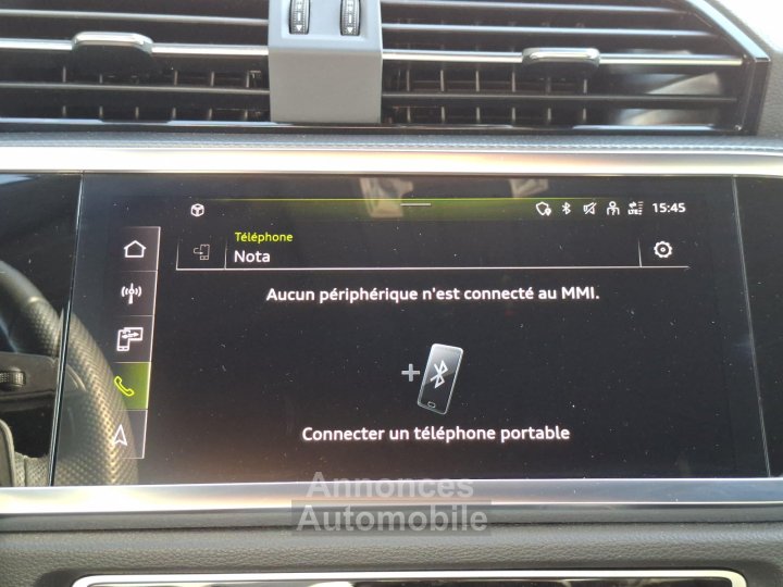 Audi Q3 Sportback 45 TFSIe 245 ch S tronic 6 S line - 14