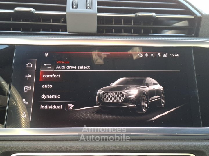 Audi Q3 Sportback 45 TFSIe 245 ch S tronic 6 S line - 19