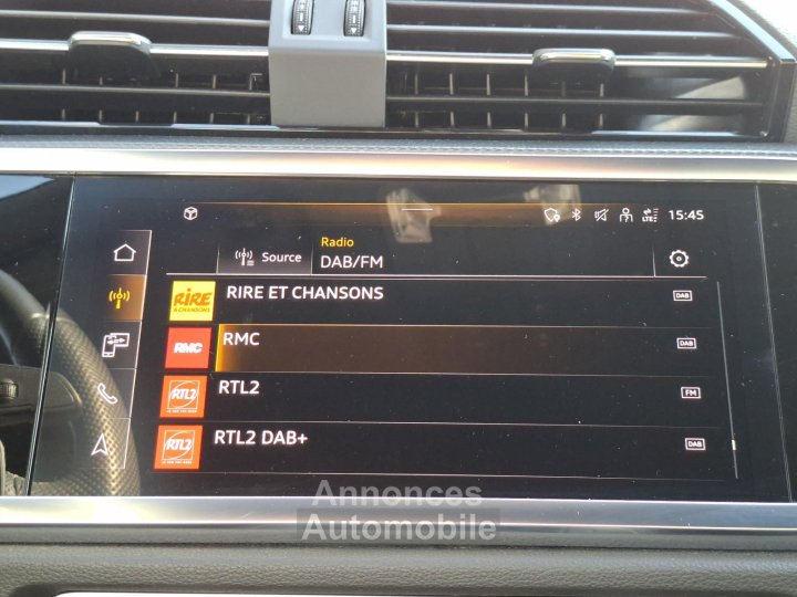 Audi Q3 Sportback 45 TFSIe 245 ch S tronic 6 S line - 20