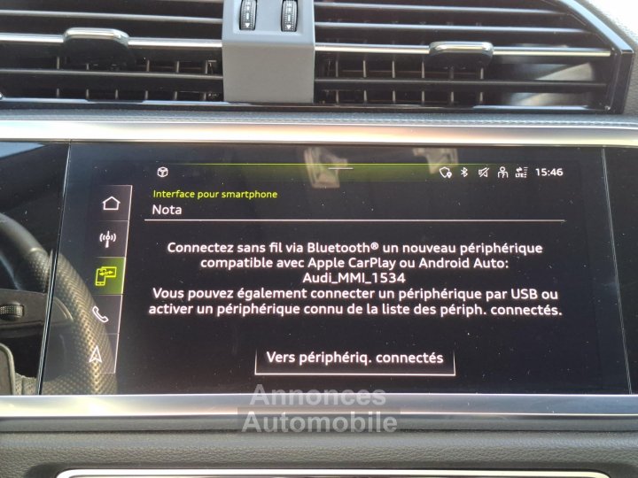 Audi Q3 Sportback 45 TFSIe 245 ch S tronic 6 S line - 33