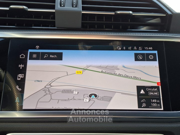 Audi Q3 Sportback 45 TFSIe 245 ch S tronic 6 S line - 34