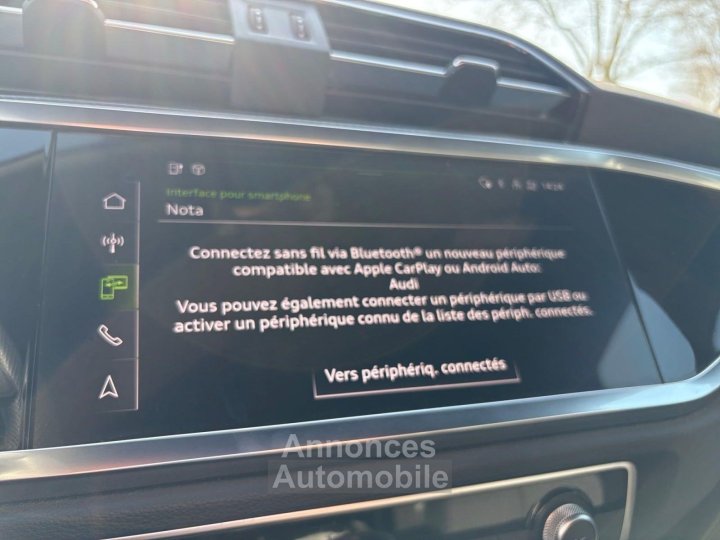 Audi Q3 45 TFSIe 245 ch S tronic 6 S line - 26