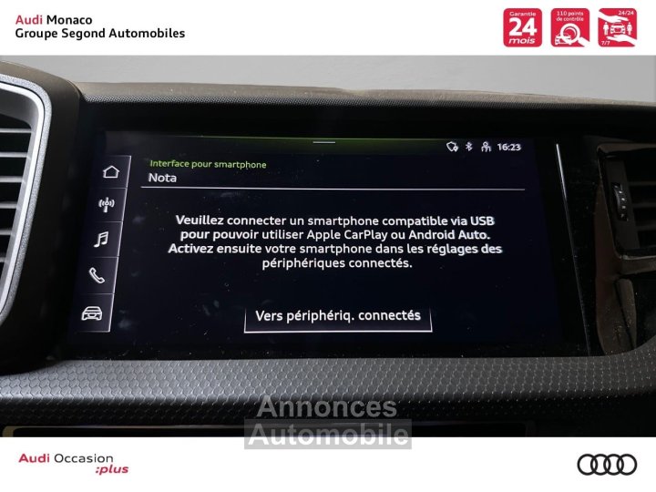 Audi A1 Sportback 35 TFSI 150 ch S tronic 7 Advanced 2 - 11