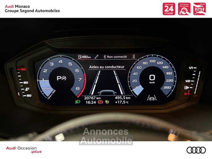 Audi A1 Sportback 35 TFSI 150 ch S tronic 7 Advanced 2 - 17