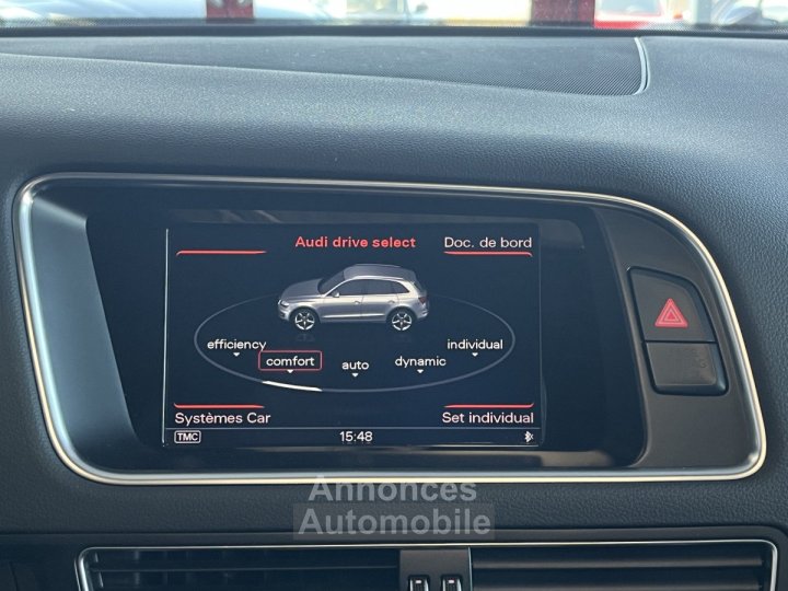 Audi SQ5 3,0 TDI V6 313 BVA8 QUATTRO TOIT PANORAMIQUE OUVRANT GPS CAMERA HIFI B&O KEYLESS BI-XENON PARK P - 10