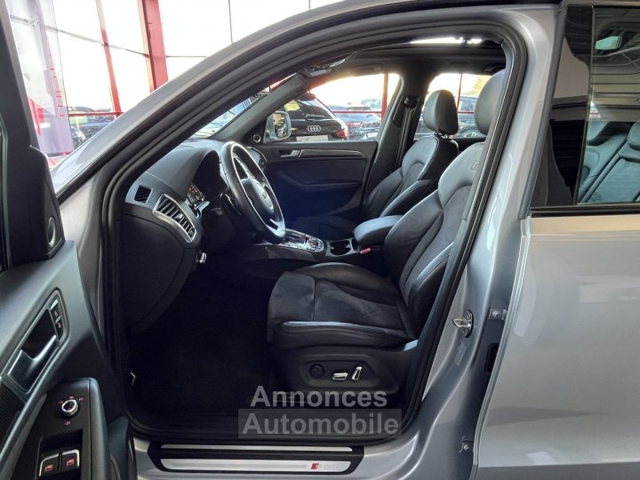 Audi SQ5 3,0 TDI V6 313 BVA8 QUATTRO TOIT PANORAMIQUE OUVRANT GPS CAMERA HIFI B&O KEYLESS BI-XENON PARK P - 14