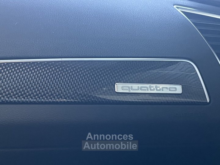 Audi SQ5 3,0 TDI V6 313 BVA8 QUATTRO TOIT PANORAMIQUE OUVRANT GPS CAMERA HIFI B&O KEYLESS BI-XENON PARK P - 15