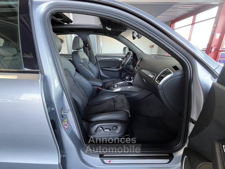 Audi SQ5 3,0 TDI V6 313 BVA8 QUATTRO TOIT PANORAMIQUE OUVRANT GPS CAMERA HIFI B&O KEYLESS BI-XENON PARK P - 17