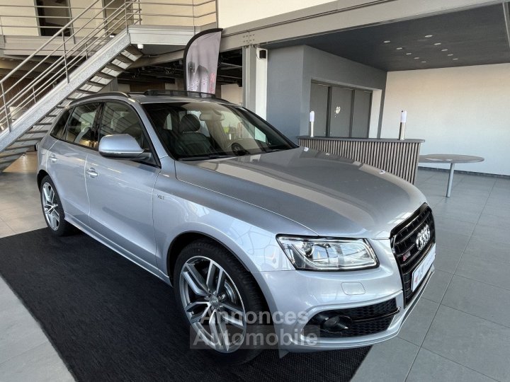 Audi SQ5 3,0 TDI V6 313 BVA8 QUATTRO TOIT PANORAMIQUE OUVRANT GPS CAMERA HIFI B&O KEYLESS BI-XENON PARK P - 23