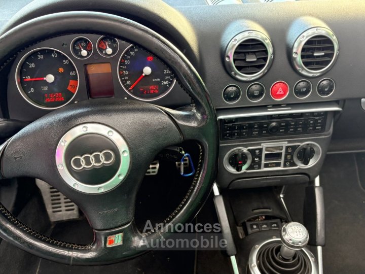 Audi TT ROADSTER 18T 180 ch ~ Si&egrave;ges chauffants ~ Bose ~ Distrib OK ~ Embrayage neuf ~ 100 % Ethanol ~ Rien &agrave; pr&eacute;voir ~ Clim auto - 14