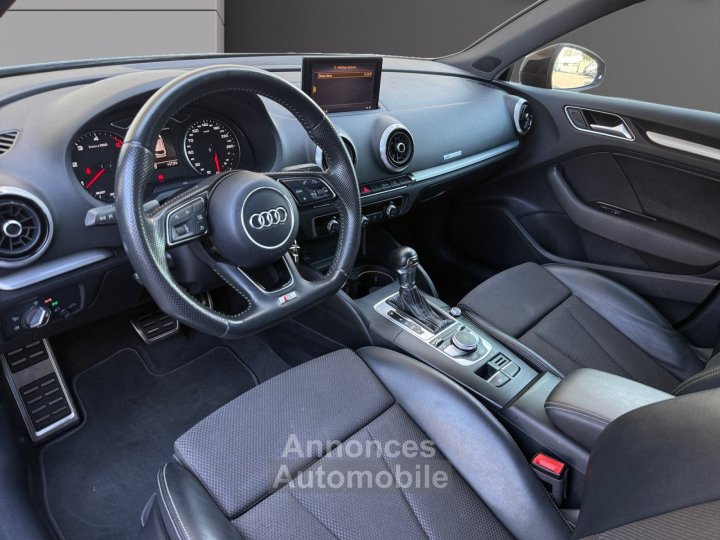 Audi A3 Sportback 20 TDI 150 S tronic 7 S Line Carplay Radar AV/AR Origine Fran&ccedil;aise Garantie 12 Mois - 10