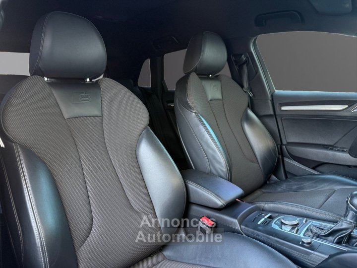 Audi A3 Sportback 20 TDI 150 S tronic 7 S Line Carplay Radar AV/AR Origine Fran&ccedil;aise Garantie 12 Mois - 11