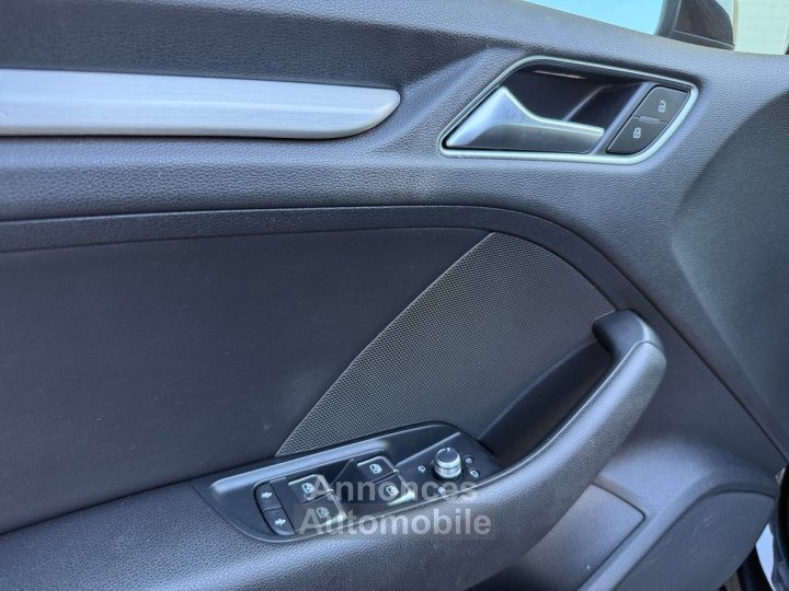 Audi A3 Sportback 20 TDI 150 S tronic 7 S Line Carplay Radar AV/AR Origine Fran&ccedil;aise Garantie 12 Mois - 21
