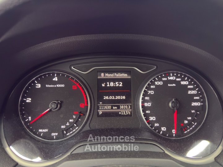 Audi A3 BERLINE 40 TDI 184 S tronic 7 Quattro Design - 26