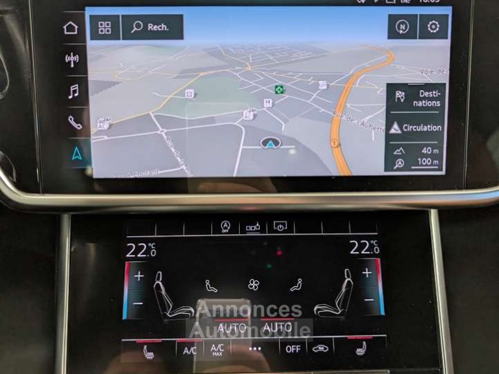 Audi A6 30TDi Avant STRONIC NAVI-CUIR-CAM360-PANO-VIRTUAL - 14