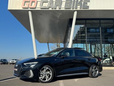 Audi A3 Berline S Line 150CH Toit Ouvrant Affichage T&ecirc;te Haute Cam&eacute;ra Carplay Volant M&eacute;plat Si&egrave;ges chauffants 18P Garantie 6 ans 419-mois   - 1