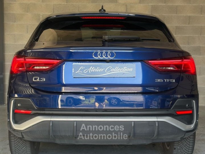 Audi Q3 Sportback 35 TFSI S LINE CAMERA DE RECUL CARPLAY GARANTIE 12 MOIS - 5