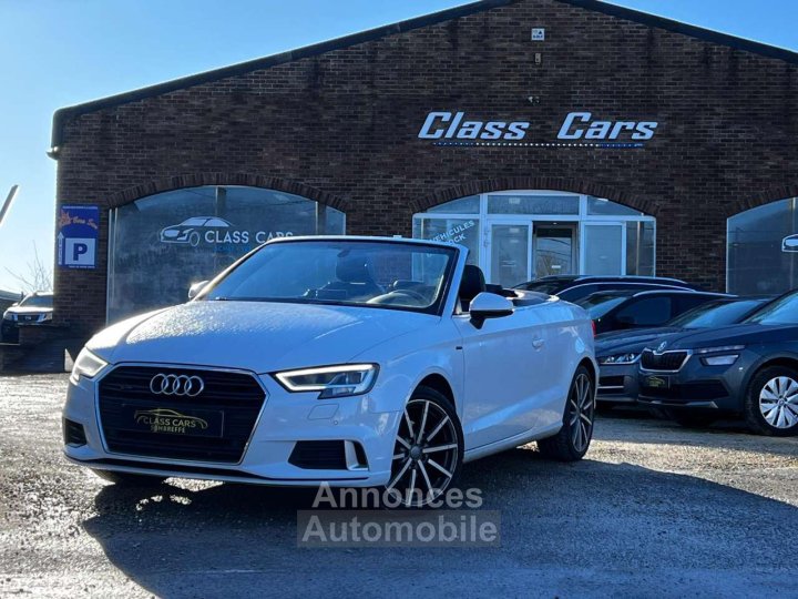 Audi A3 Cabriolet 20 TDi S-LINE BOITE AUTO COCKPIT RADAR - 1