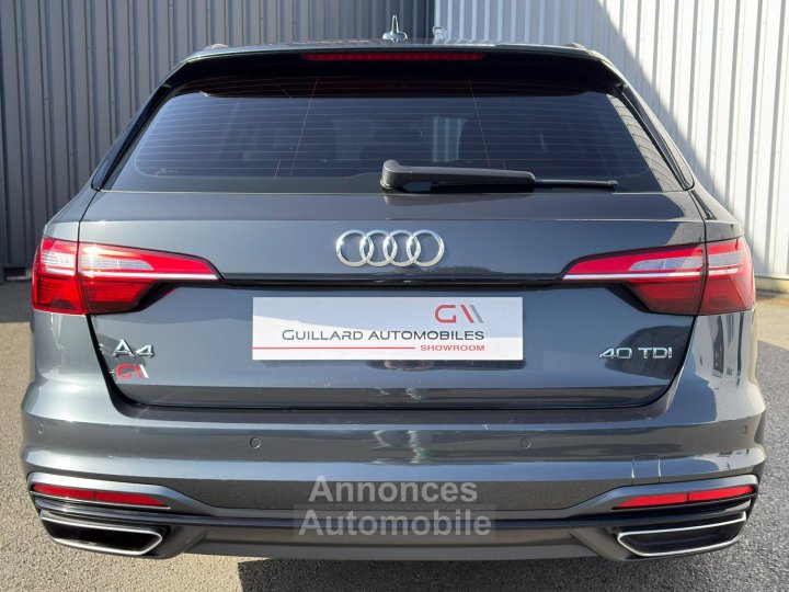 Audi A4 AVANT 20 TDI 190ch DESIGN S-TRONIC 7 - 7