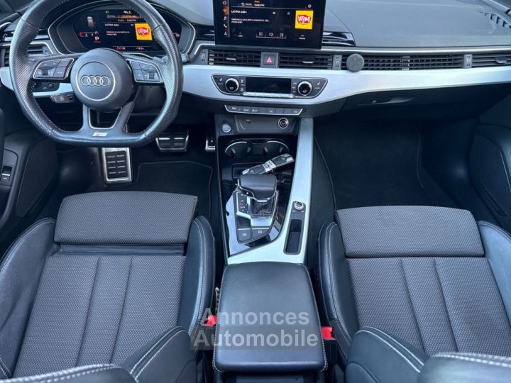 Audi A4 avant 20 30 tdi 135ch s-line toit ouvrant meplat virtual cokpit courroie ok - 3