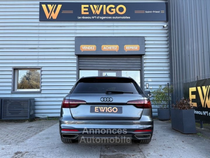 Audi A4 avant 20 30 tdi 135ch s-line toit ouvrant meplat virtual cokpit courroie ok - 6